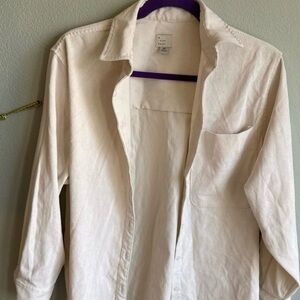 Men's Cream Shirt
